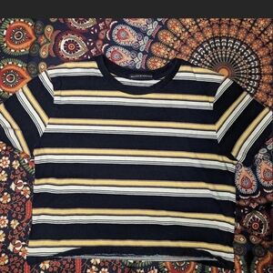 Brandy Melville John Galt Cropped Striped Top